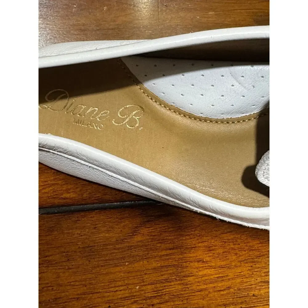 Diane B leather driver loafers size 38 euro
